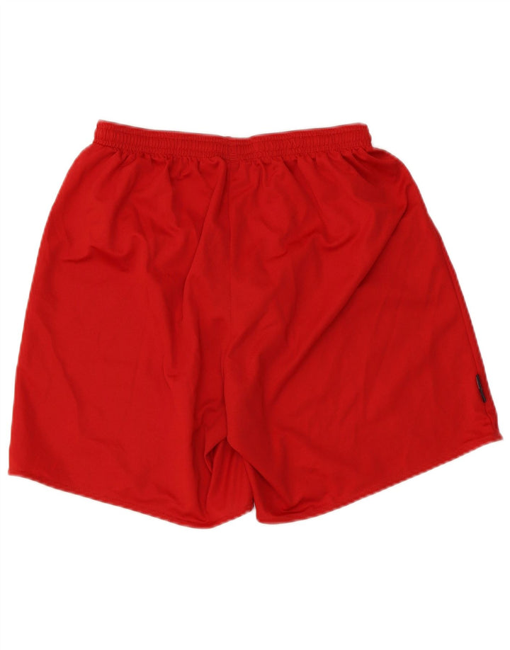 Pantalones cortos deportivos ADIDAS para hombre Poliéster rojo medio