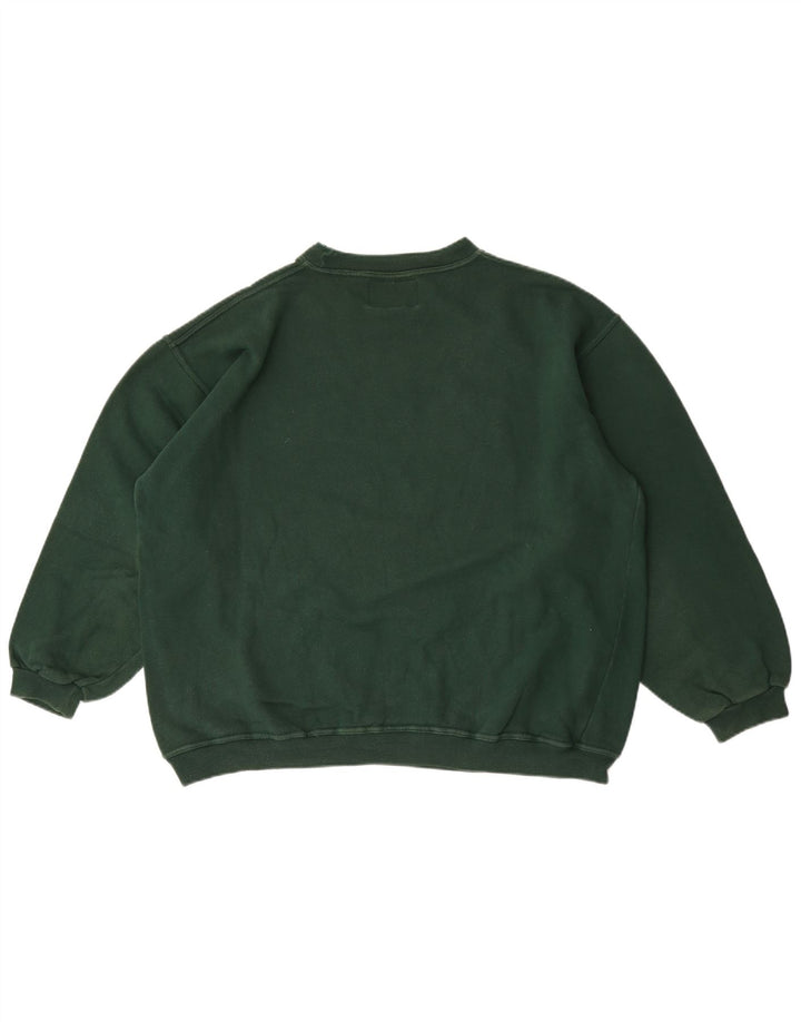 Chambers Sudadera Estampada Hombre Jersey Grande Algodón Verde