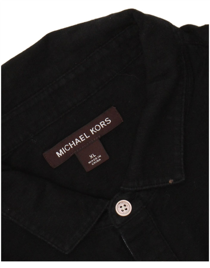 MICHAEL KORS Polo Hombre XL Negro