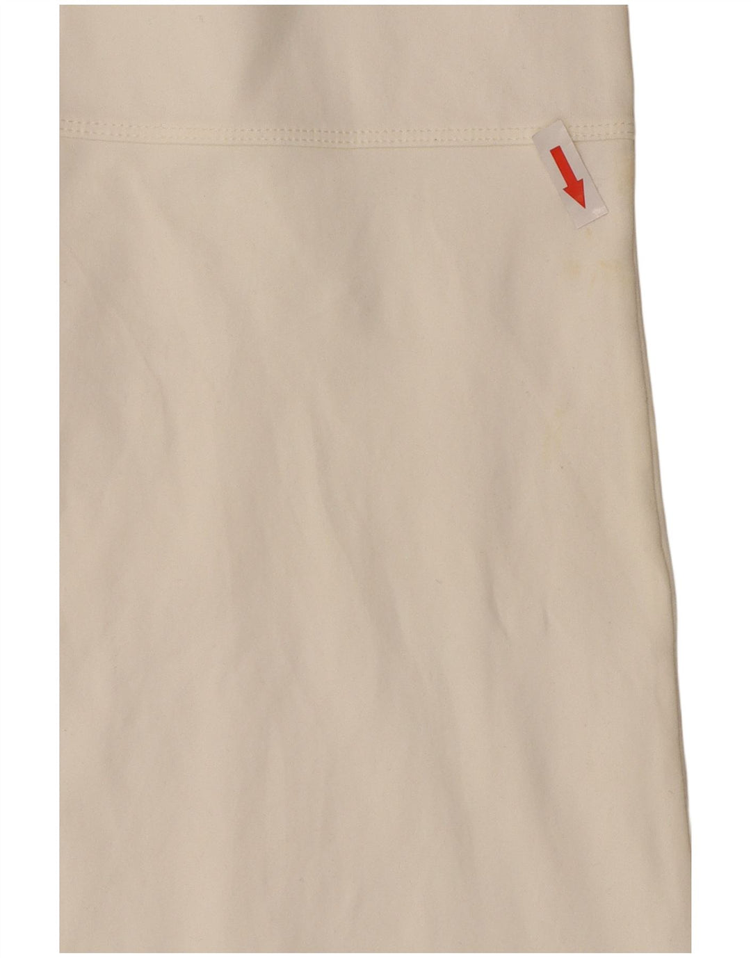 Nike - Pantalones de chándal acampanados para mujer, talla 44/16, talla grande, nailon blanco roto