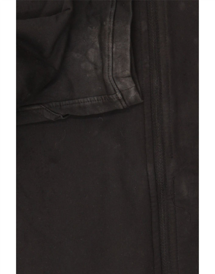 Nike Mens Dri Fit Chándal Top Chaqueta Grande Poliéster Negro