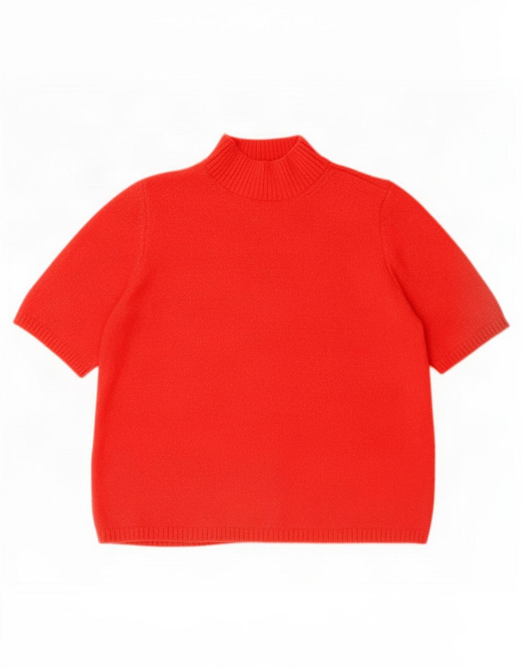 Marks & Spencer Suéter con Cuello Alto para Mujer UK 46 Grande Rojo