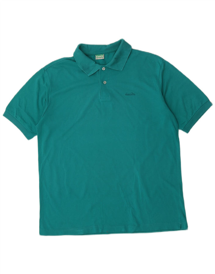 DIADORA Polo Hombre XL Algodón Verde