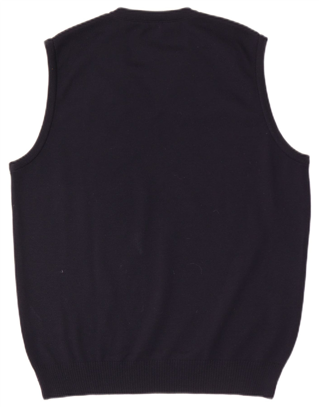 Maerz Muenchen Camiseta sin mangas para hombre IT 50 Medium Azul marino Lana