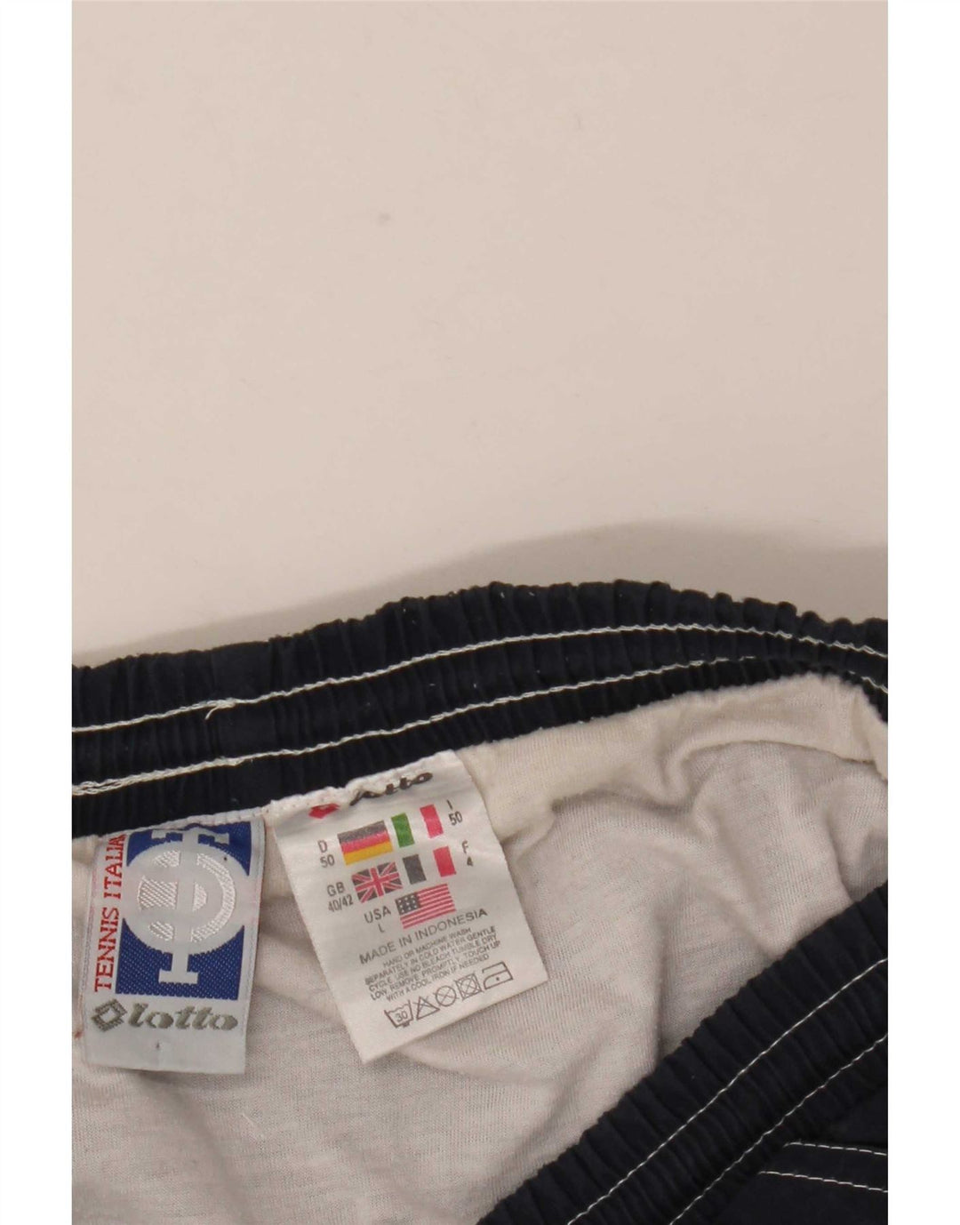 Bañador Lotto Hombre UK 40/42 Large Azul Marino Poliéster