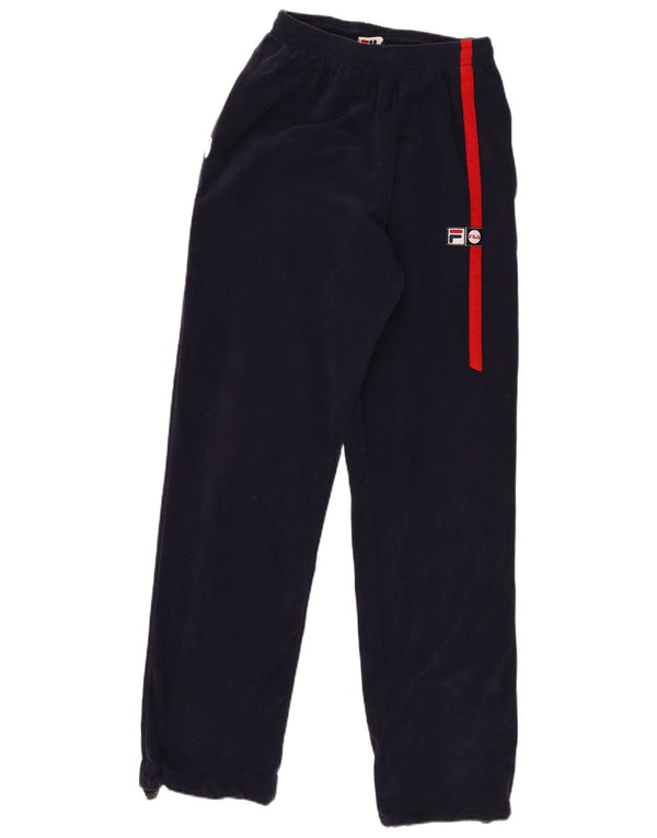 Fila Pantalones de chándal para mujer Joggers UK 46 Large Azul marino Colorblock