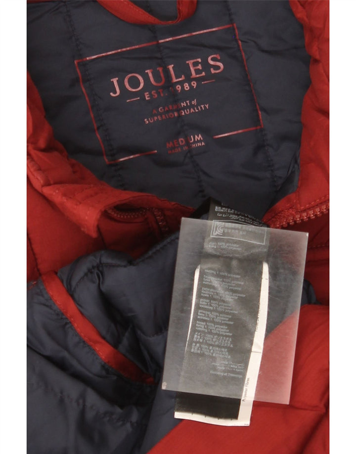 Chaleco acolchado para hombre Joules UK 38 Poliéster burdeos mediano