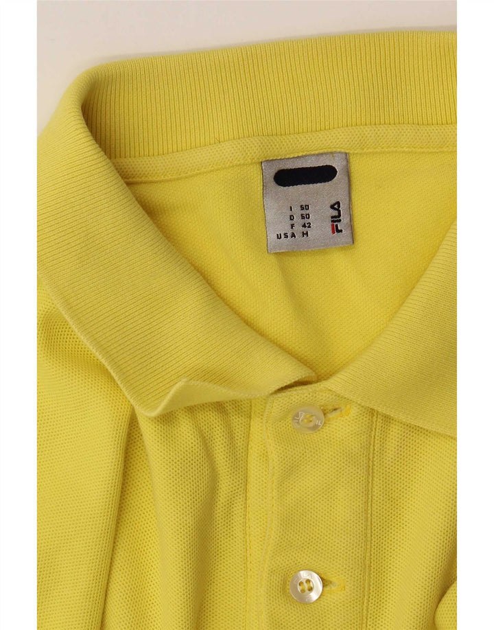 Polo Fila Hombre Amarillo Medio
