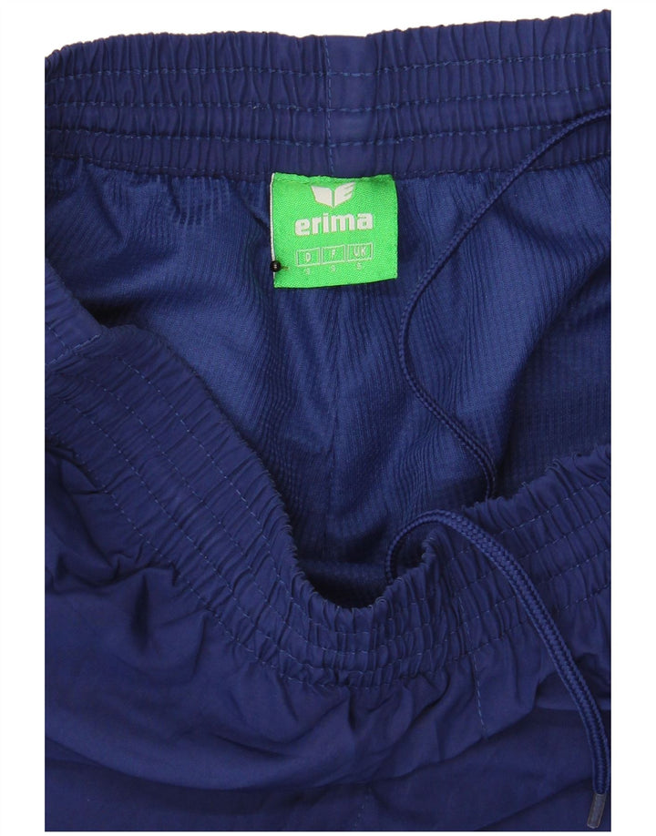 Erima Mujer Chándal Pantalones Joggers UK 10 Small Azul Marino Poliéster