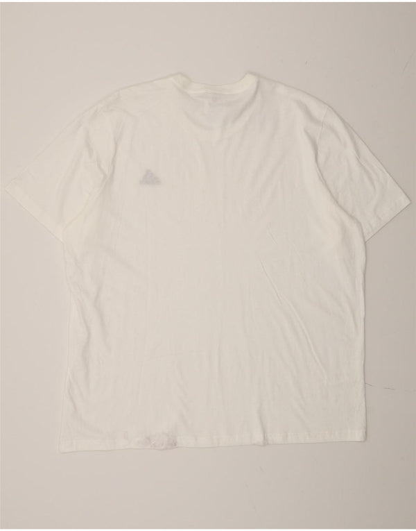 Adidas Camiseta Hombre Top 2XL Blanco Algodón