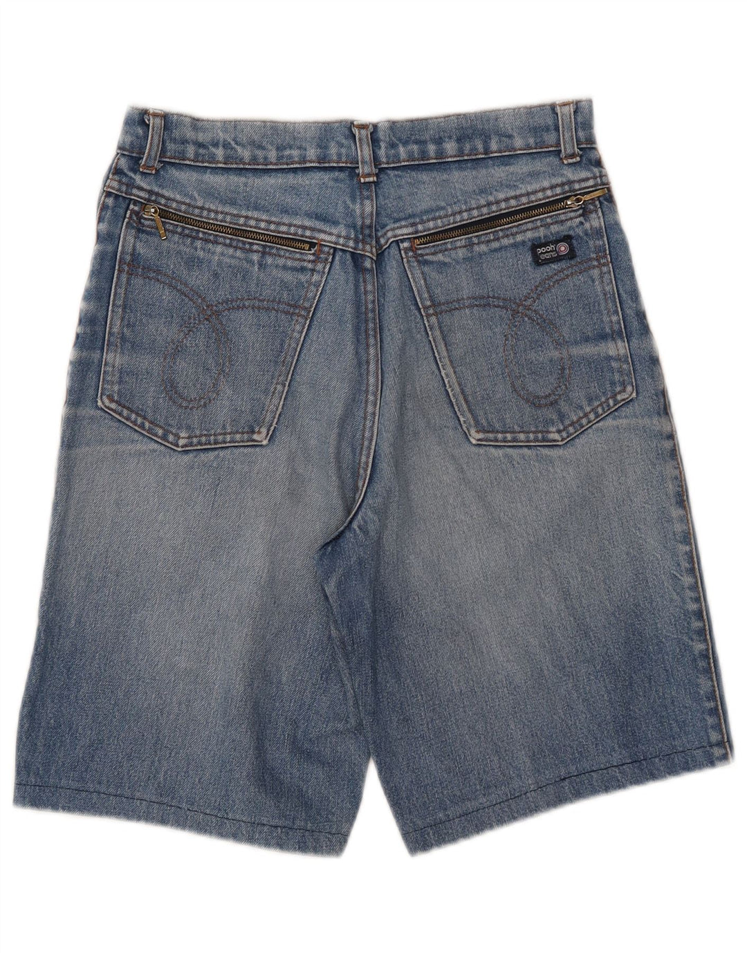 Pooh Shorts De Mezclilla Para Hombre XS W27 Azul
