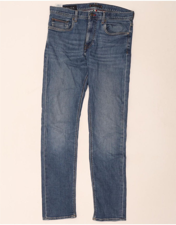 Tommy Hilfiger Vaqueros ajustados para hombre W34 L31 Algodón azul