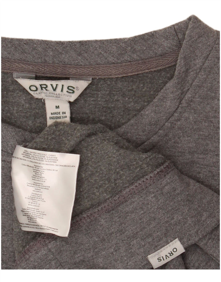 ORVIS Sudadera Jumper Gris Medio Modal Hombre