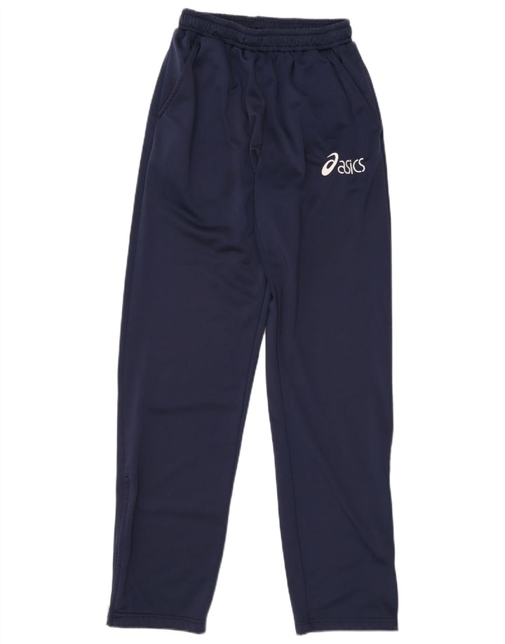 Pantalón De Chándal Asics Hombre Medio Azul Marino Poliéster