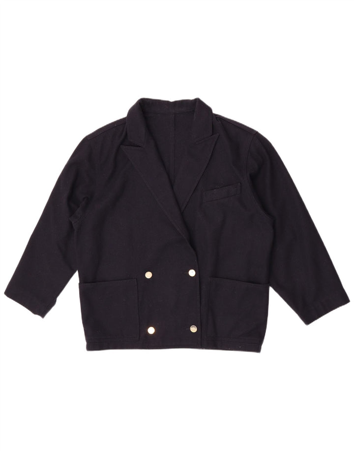 Penny Black Chaqueta tipo blazer extragrande para mujer UK 10 Small Azul marino