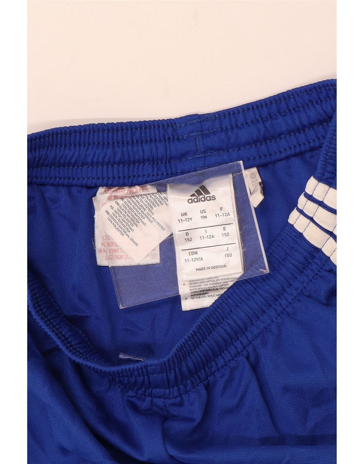 Adidas Chicos Climalite Sport Shorts 11-12 Años Azul Poliéster