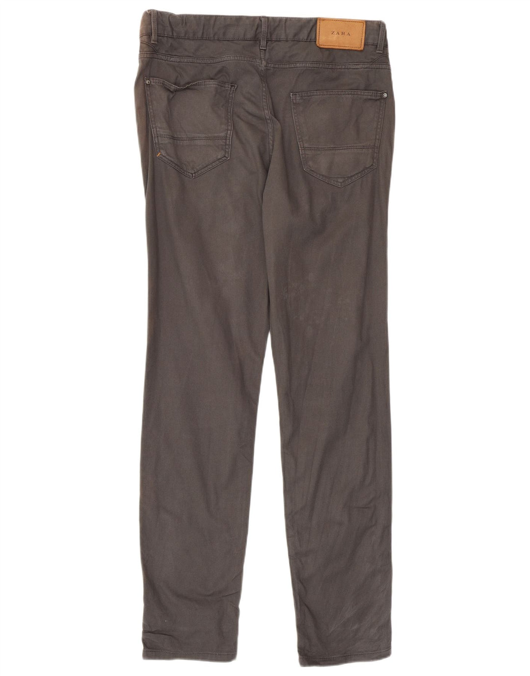 Zara Mens Slim Casual Pantalones EU 40 Medium W31 L32 Gris