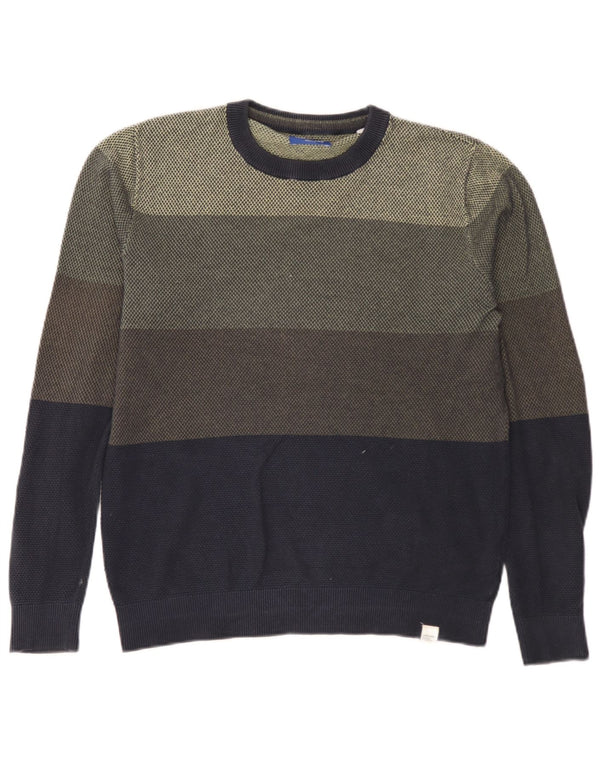Jack & Jones Jersey De Cuello Redondo Hombre Medium Multicolor Colourblock