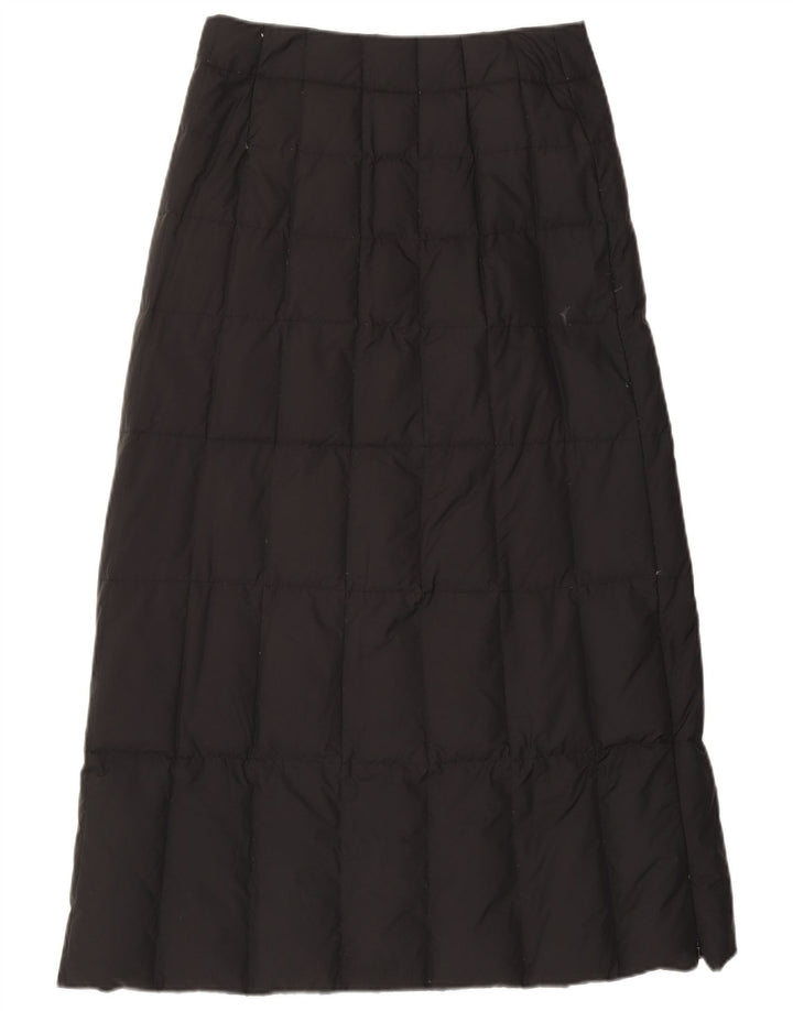 Post Card Falda larga acolchada para mujer UK 10 Small W30 Poliamida negra