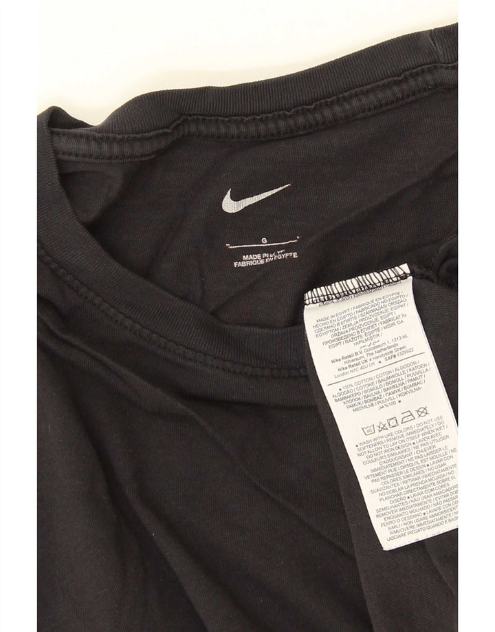 Nike - Camiseta para hombre, talla grande, color negro, algodón