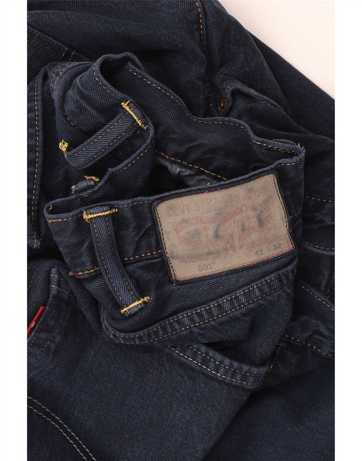 Levi's Hombre 501 Vaqueros Rectos W42 L32 Azul Marino