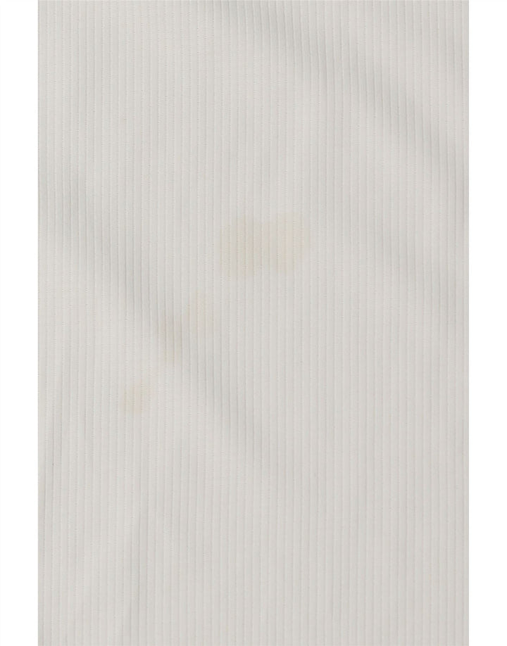 ADIDAS Hombres Real Madrid Graphic Camiseta Top Medio Blanco Poliéster