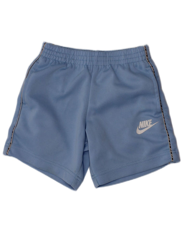 Nike Pantalones cortos deportivos para niños 3-4 años XS Azul Poliéster