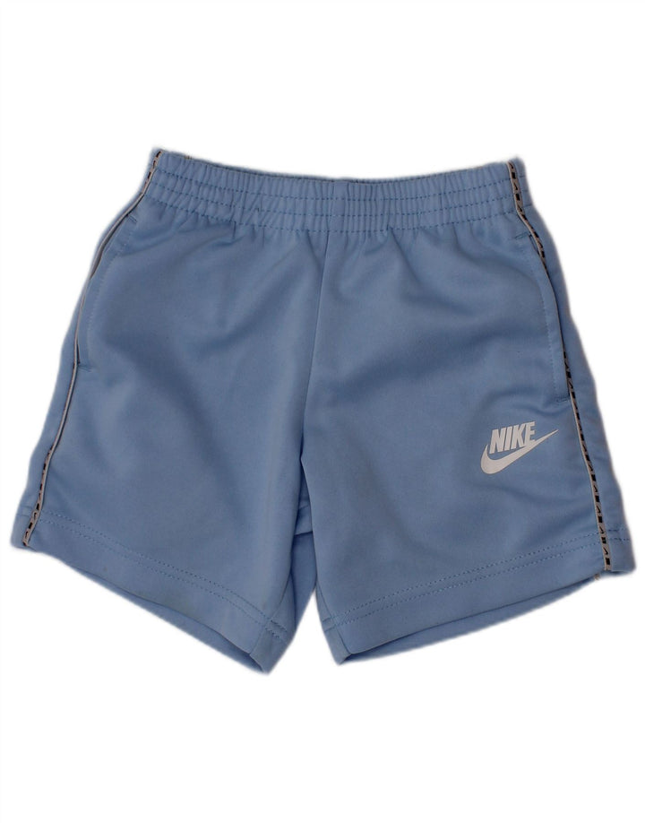 Nike Pantalones cortos deportivos para niños 3-4 años XS Azul Poliéster