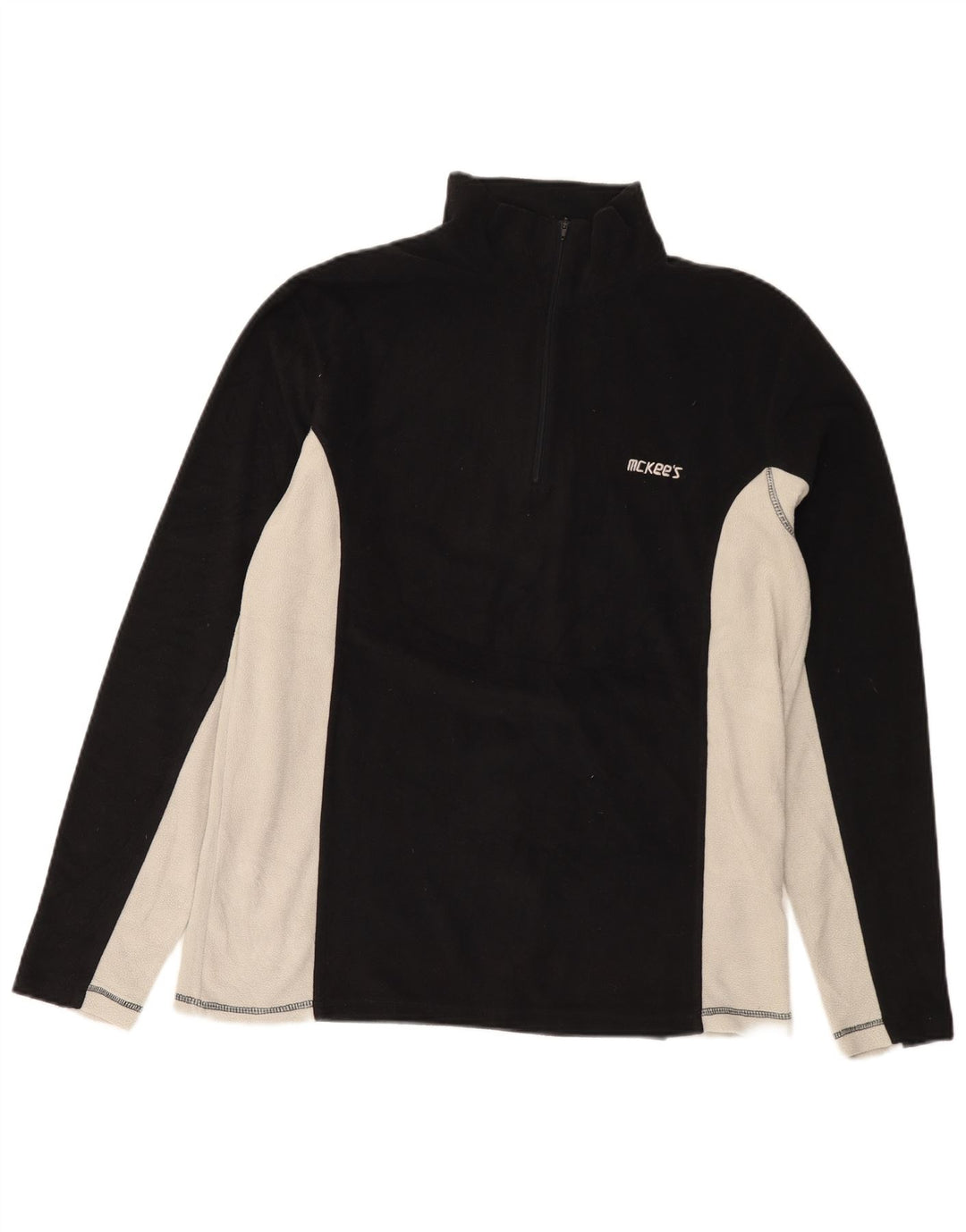Mc Kees Chaqueta superior de chándal para mujer UK 20 2XL Poliéster con bloques de color negro