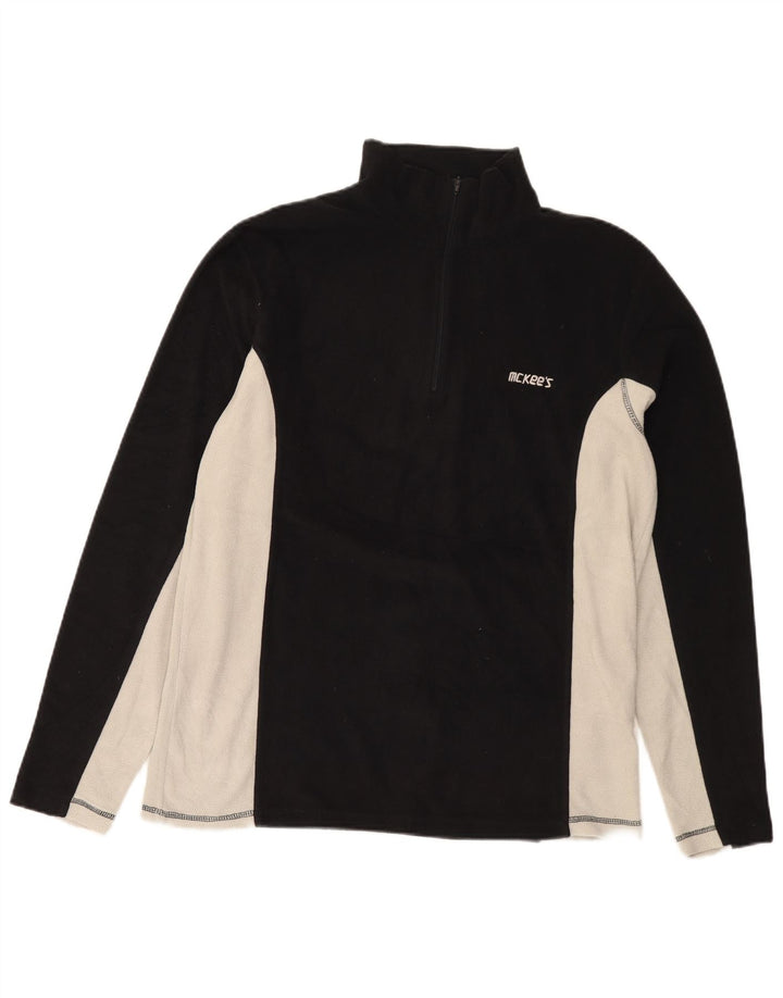 Mc Kees Chaqueta superior de chándal para mujer UK 20 2XL Poliéster con bloques de color negro