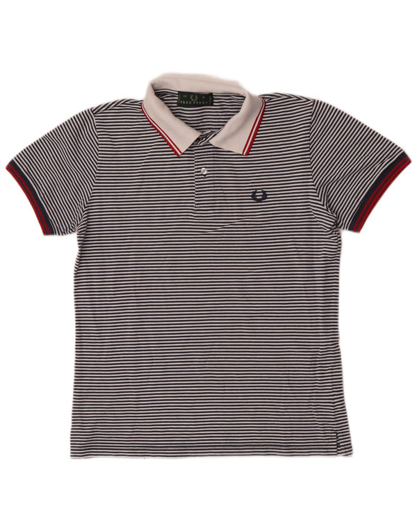 Polo Fred Perry Para Hombre Algodón A Rayas Azul Marino Pequeño