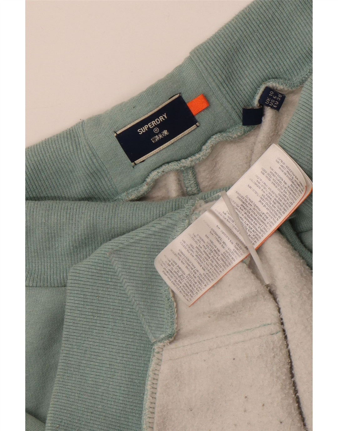Superdry Chándal oversize completo para mujer, talla 40, algodón verde pequeño