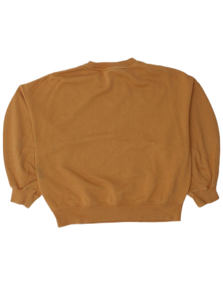 Puma Sudadera extragrande para mujer, jersey, Reino Unido 14, algodón marrón medio