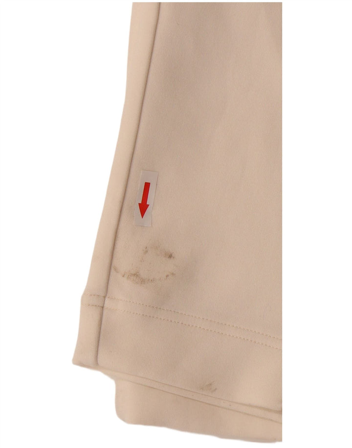 Esprit Pantalones chinos ajustados para mujer, talla grande, W32 L29, algodón blanco