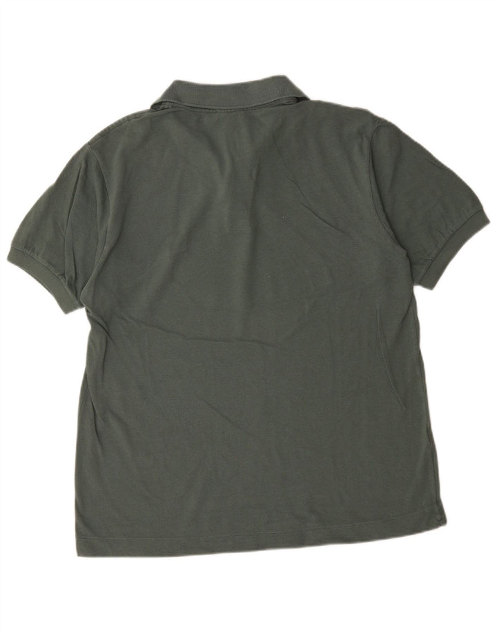 Polo Lacoste para hombre talla 4 algodón verde medio