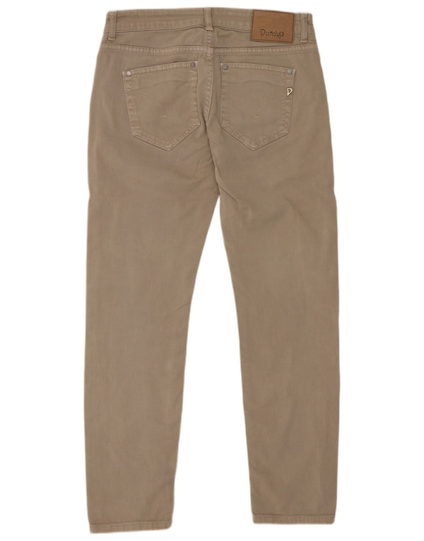 Vaqueros Slim Mujer Dondup W28 L27 Algodón Beige