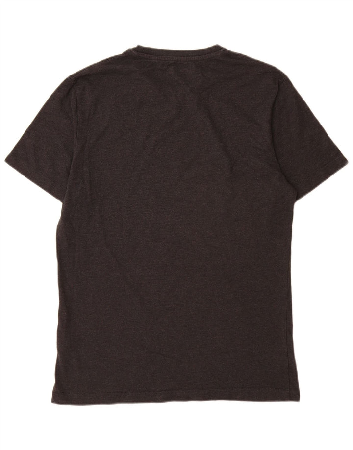 Penguin - Camiseta gráfica para hombre, talla mediana, algodón negro