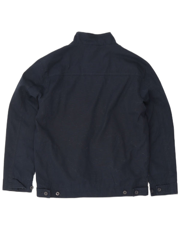 Ben Sherman Chaqueta Bomber para Hombre UK 38 Mediana Azul Marino Algodón