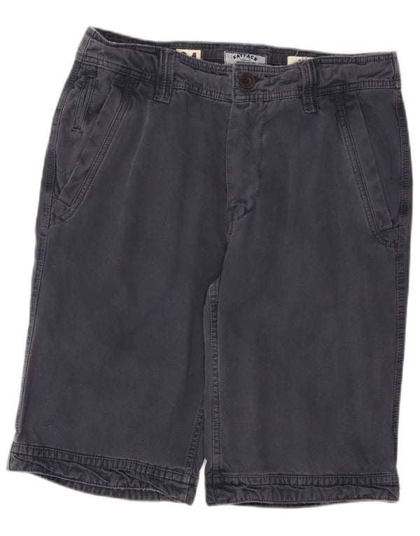 Pantalones cortos chinos para hombre Fat Face W34 Large Azul marino Algodón