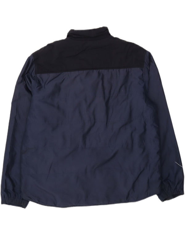 Chaps Chaqueta cortavientos para hombre UK 44 2XL Azul marino Colorblock