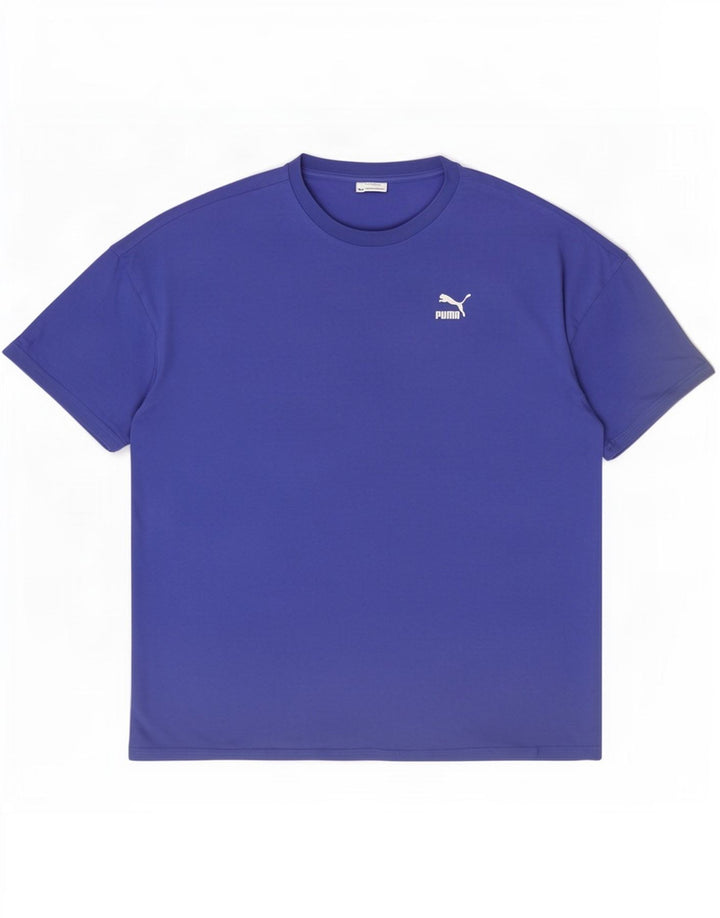 Camiseta Puma Hombre Top Grande Azul