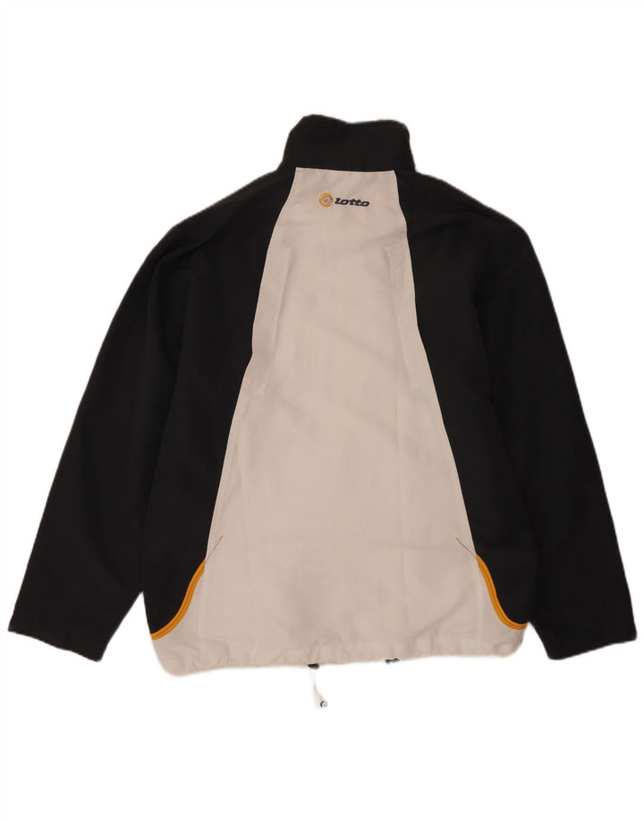 Lotto Hombre Chaqueta De Chándal Superior Poliéster Color Block Medio Blanco