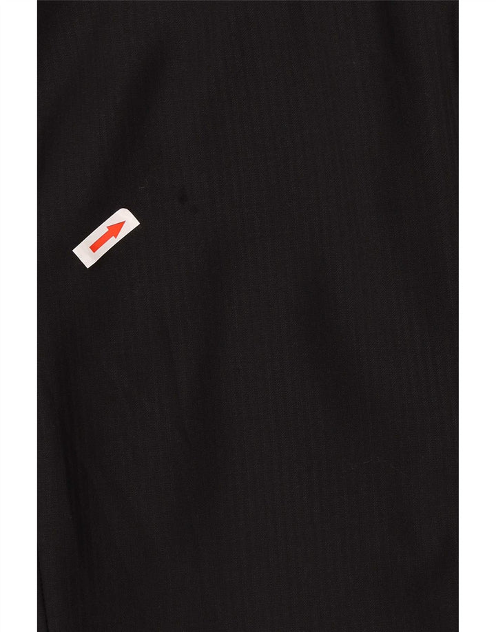 Hugo Boss Chaqueta tipo blazer de 2 botones para hombre EU 56 3XL Lana virgen a rayas negras