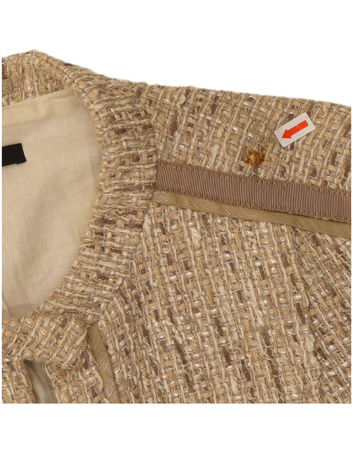 Abrigo Hugo Boss para mujer Reino Unido 14 Algodón beige medio