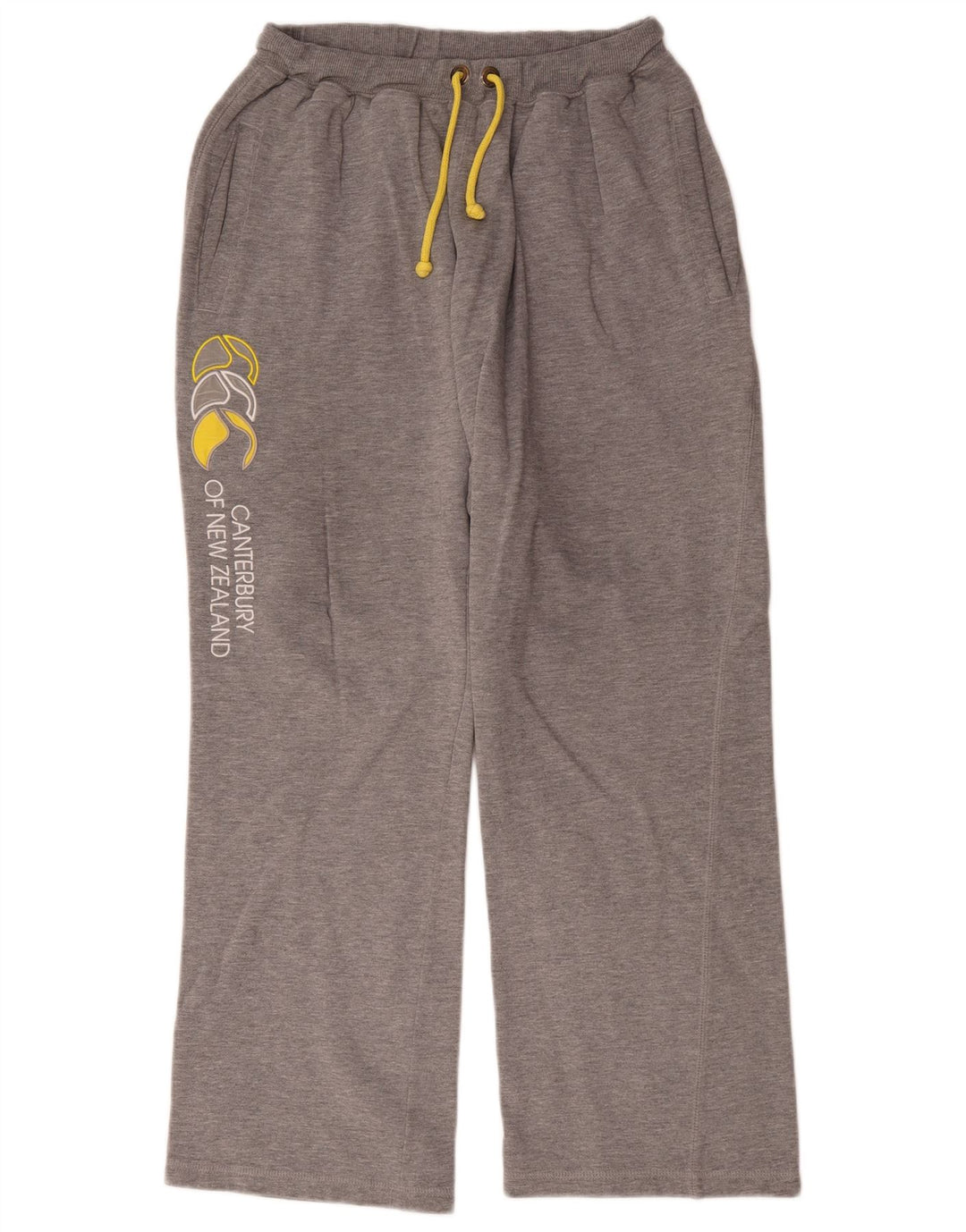 Canterbury Hombre Pantalones De Chándal Gráfico De Algodón Moteado Gris Medio