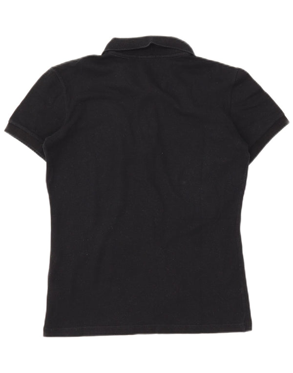 FRED PERRY Polo para mujer UK 46 Grande Algodón negro