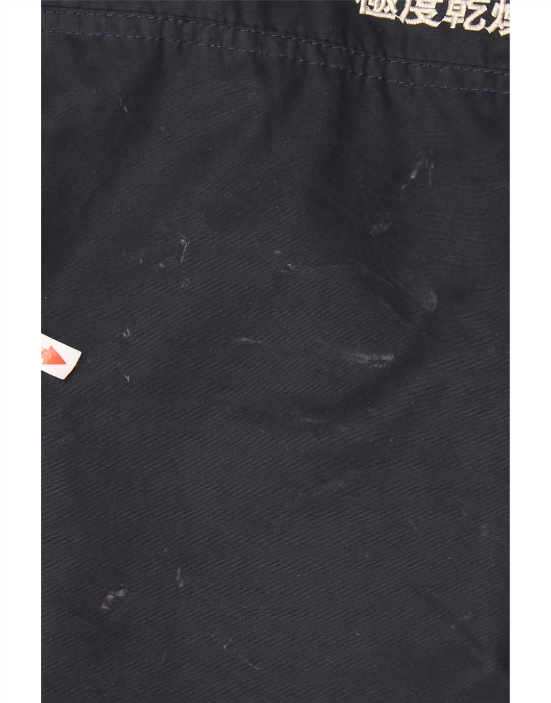 Superdry Parka Sherpa con capucha para hombre, talla 38, poliéster azul marino mediano