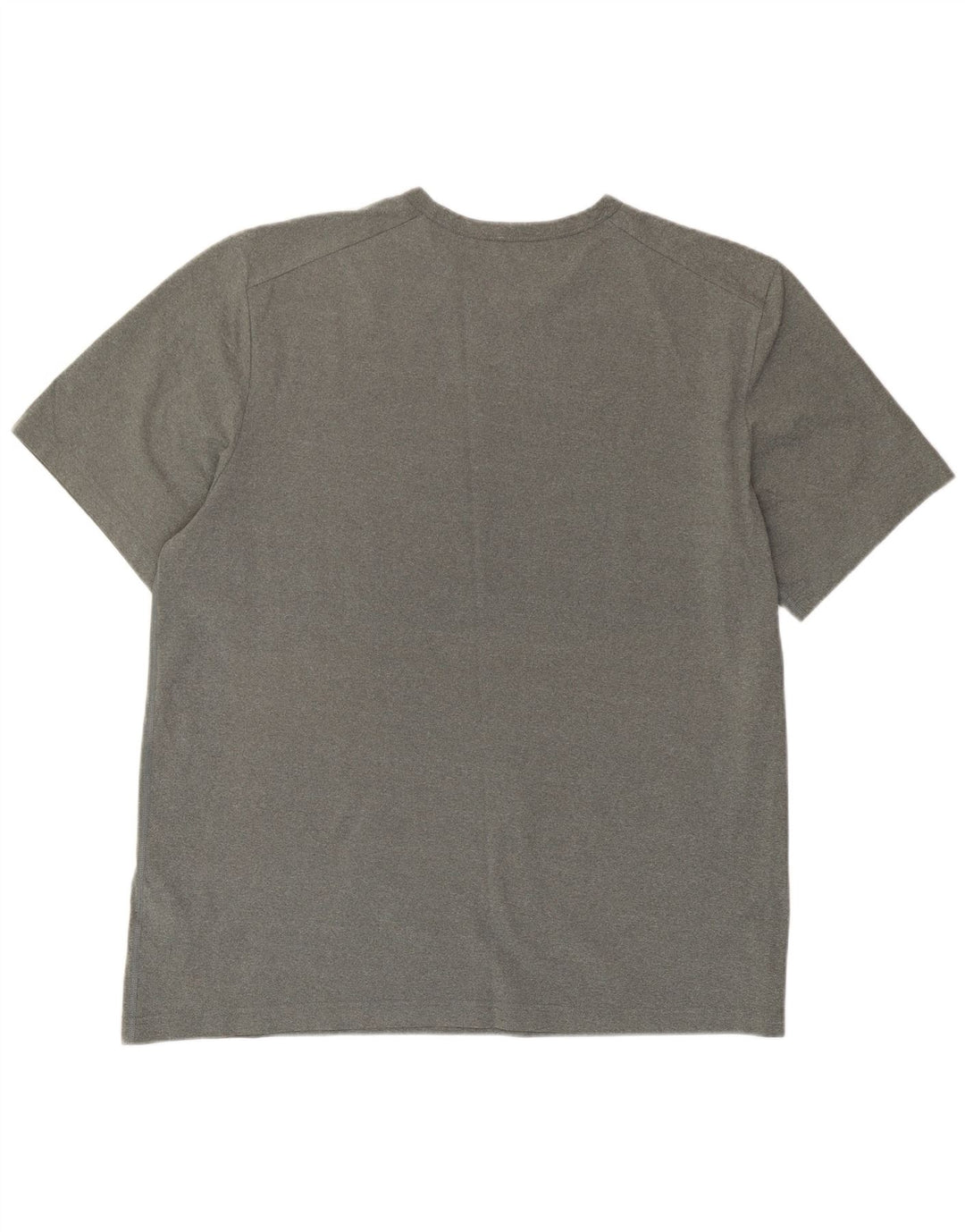 Camiseta Nike Dri Fit para hombre Top poliéster gris grande