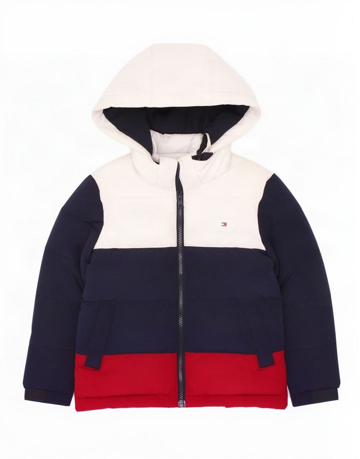 Tommy Hilfiger Chaqueta acolchada para niño 3-4 años, multicolor