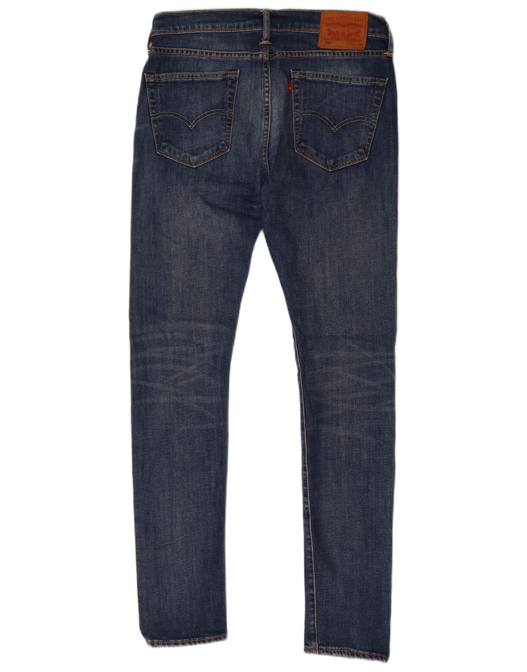 Levi's Vaqueros pitillo 519 para hombre W33 L34 Azul